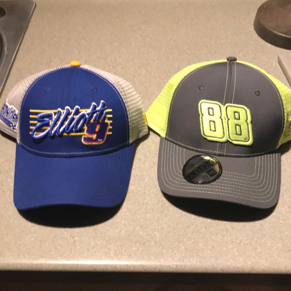 New era NASCAR hats.